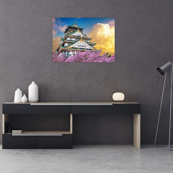 Obraz - Zamek Osaka (70x50 cm)