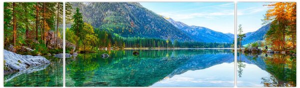 Obraz - Jezioro Hintersee (170x50 cm)
