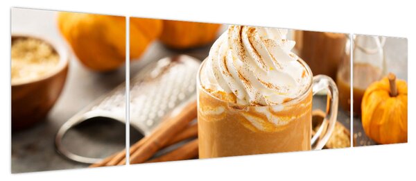 Obraz - Dyniowa latte (170x50 cm)