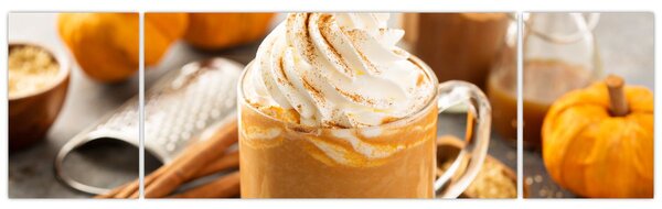Obraz - Dyniowa latte (170x50 cm)