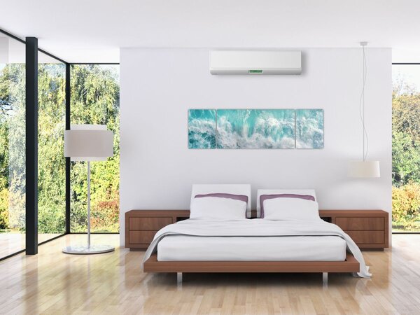 Obraz - Widok na fale oceanu (170x50 cm)