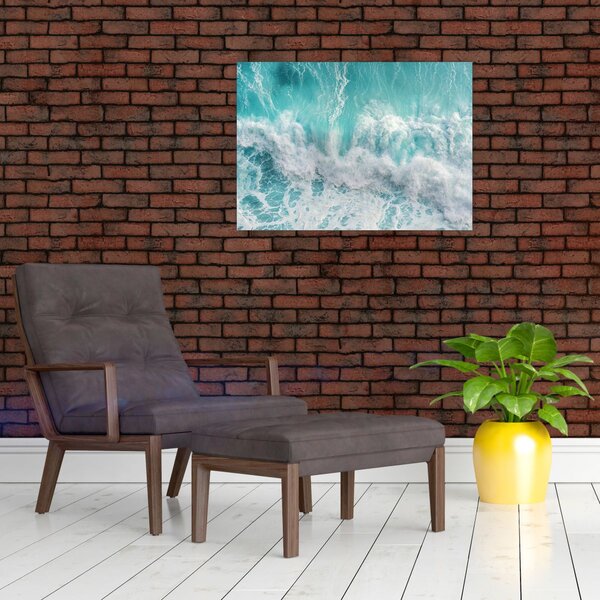 Obraz - Widok na fale oceanu (70x50 cm)