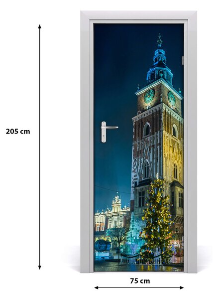 Fototapeta samoprzylepna na drzwi Kraków Polska