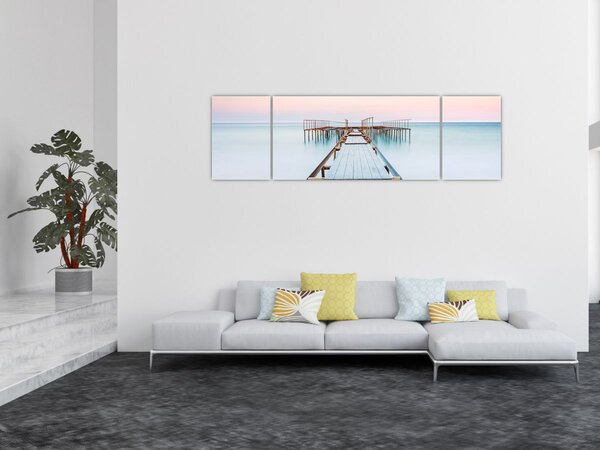 Obraz - Długie molo (170x50 cm)