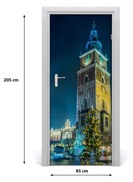 Fototapeta samoprzylepna na drzwi Kraków Polska