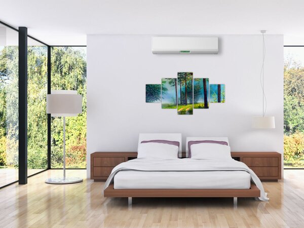Obraz - Obraz olejny przedstawiający krajobraz (125x70 cm)