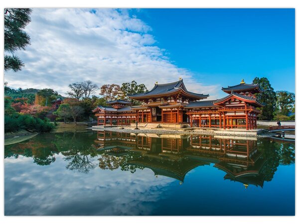 Obraz - Świątynia Byodo-in, Japonia (70x50 cm)
