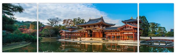 Obraz - Świątynia Byodo-in, Japonia (170x50 cm)