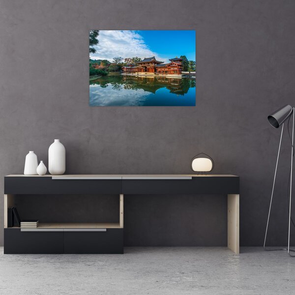 Obraz - Świątynia Byodo-in, Japonia (70x50 cm)