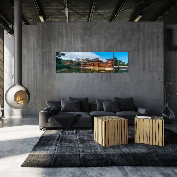 Obraz - Świątynia Byodo-in, Japonia (170x50 cm)
