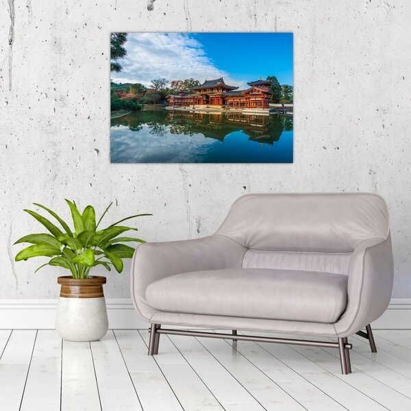 Obraz - Świątynia Byodo-in, Japonia (70x50 cm)