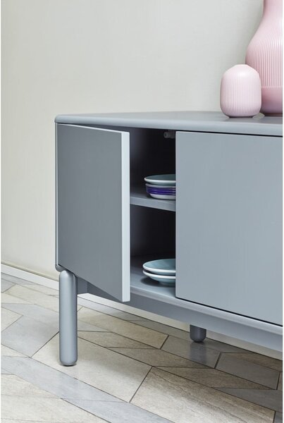 Niebieska/szara szafka pod TV 180x56 cm Corvo – Teulat