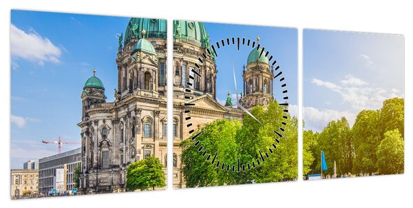 Obraz - Katedra w Berlinie (z zegarem) (90x30 cm)