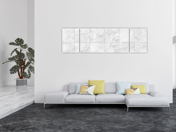Obraz - Płytki marmurowe (170x50 cm)