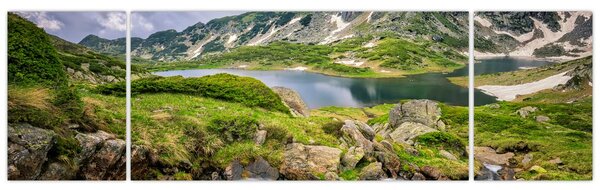 Obraz - Widok na górę Riła (170x50 cm)