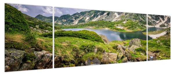 Obraz - Widok na górę Riła (170x50 cm)