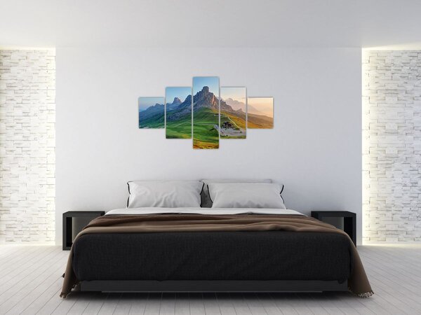 Obraz - Dolomity (125x70 cm)