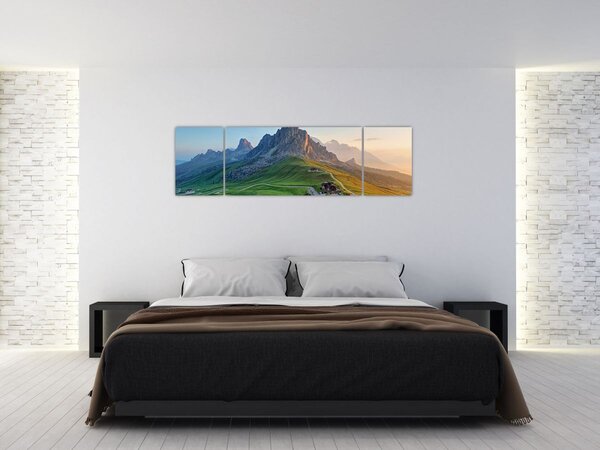 Obraz - Dolomity (170x50 cm)