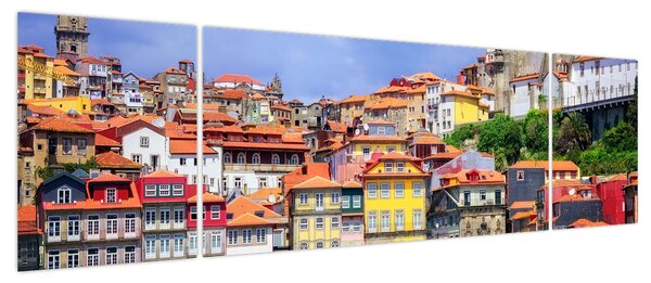 Obraz - Ribeira, Portugalia (170x50 cm)