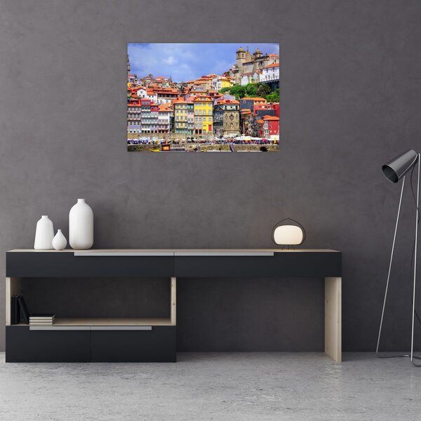 Obraz - Ribeira, Portugalia (70x50 cm)