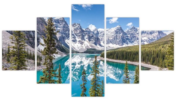 Obraz - Park Narodowy Banff (125x70 cm)