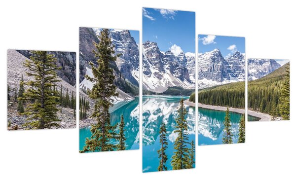 Obraz - Park Narodowy Banff (125x70 cm)