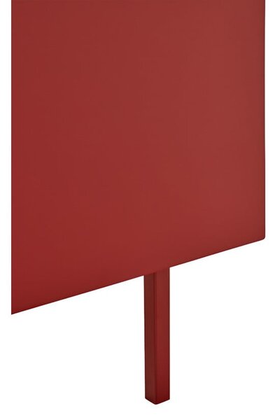 Czerwona szafka pod TV w dekorze dębu 180x45 cm Arista – Teulat