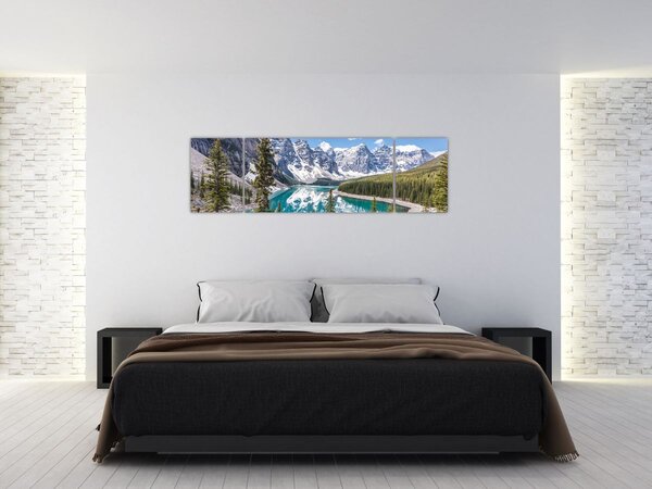 Obraz - Park Narodowy Banff (170x50 cm)