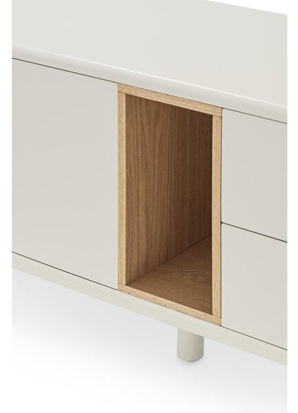 Kremowa szafka pod TV 180x56x40 cm Corvo – Teulat
