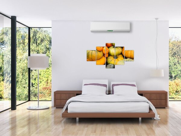 Obraz - Jesienna dynia (125x70 cm)