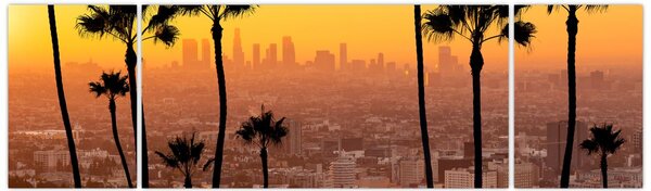 Obraz - Panorama Los Angeles (170x50 cm)