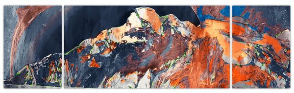 Obraz - Ilustracja domów publicznych (170x50 cm)
