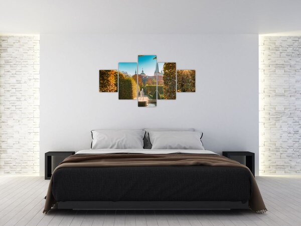 Obraz - Pałac Wallensteina (125x70 cm)