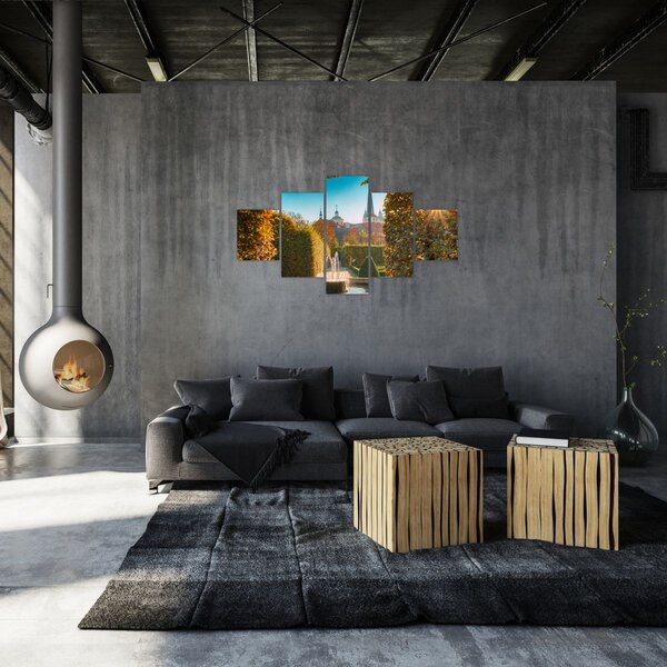 Obraz - Pałac Wallensteina (125x70 cm)