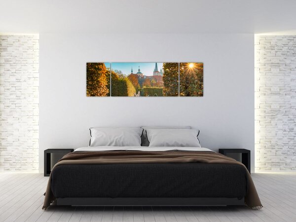 Obraz - Pałac Wallensteina (170x50 cm)