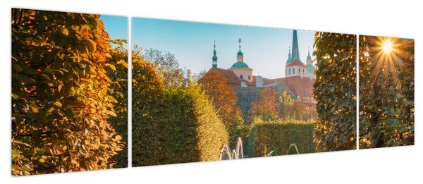 Obraz - Pałac Wallensteina (170x50 cm)