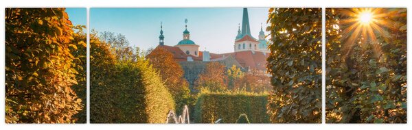 Obraz - Pałac Wallensteina (170x50 cm)