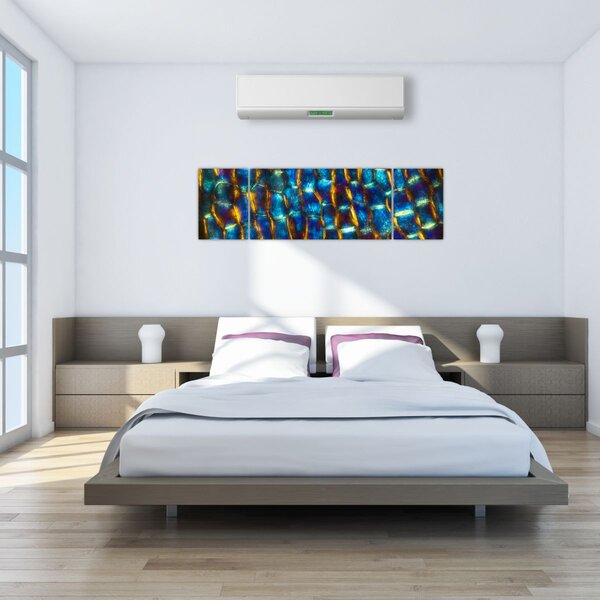 Obraz - Ściana komórkowa (170x50 cm)