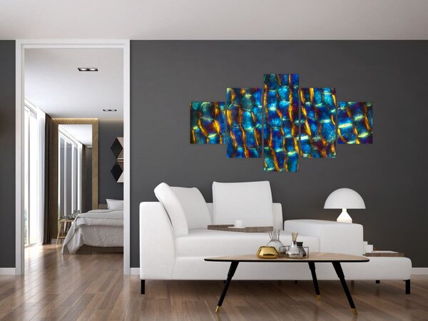Obraz - Ściana komórkowa (125x70 cm)