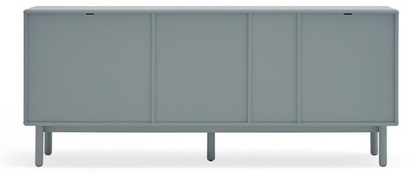 Niebieska/szara niska komoda 180x76 cm Corvo – Teulat