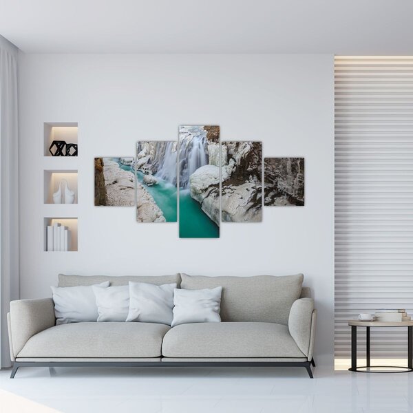 Obraz - Islandzka przyroda (125x70 cm)