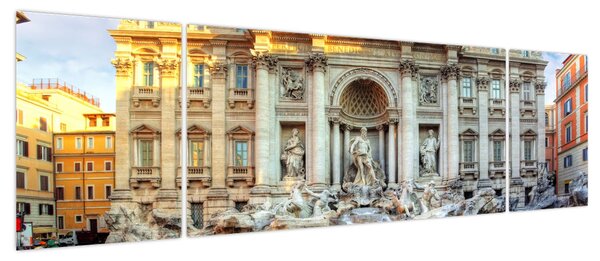Obraz - Fontanna di Trevi (170x50 cm)