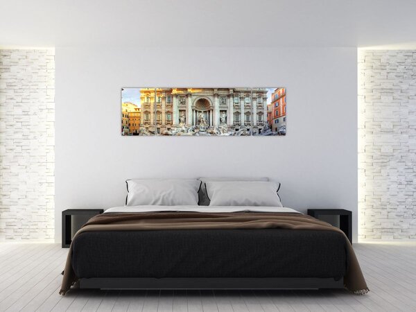 Obraz - Fontanna di Trevi (170x50 cm)