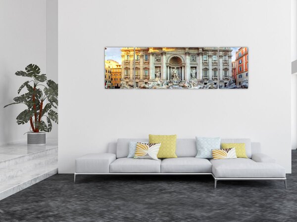 Obraz - Fontanna di Trevi (170x50 cm)