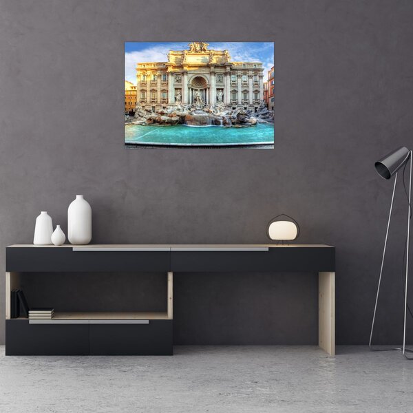 Obraz - Fontanna di Trevi (70x50 cm)