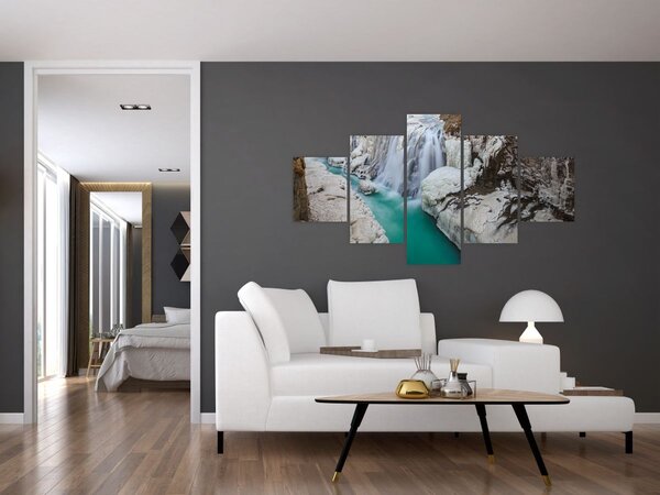 Obraz - Islandzka przyroda (125x70 cm)