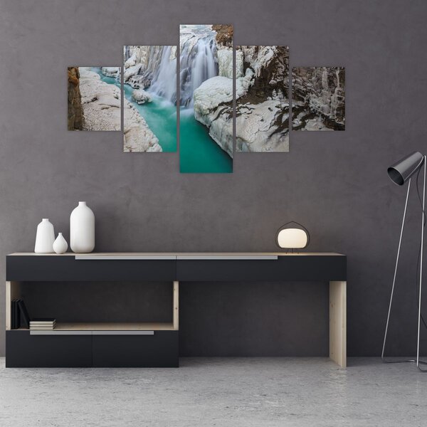 Obraz - Islandzka przyroda (125x70 cm)