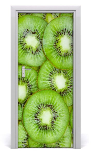 Naklejka na drzwi do domu samoprzylepna Kiwi