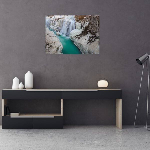 Obraz - Islandzka przyroda (70x50 cm)