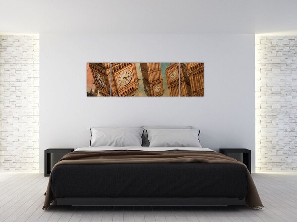 Obraz - Big Ben, Londyn (170x50 cm)